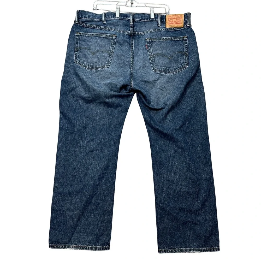 Levi 559 Relaxed Straight Jeans Mens 40x30 Medium Wash Denim 5-Pocket Twill